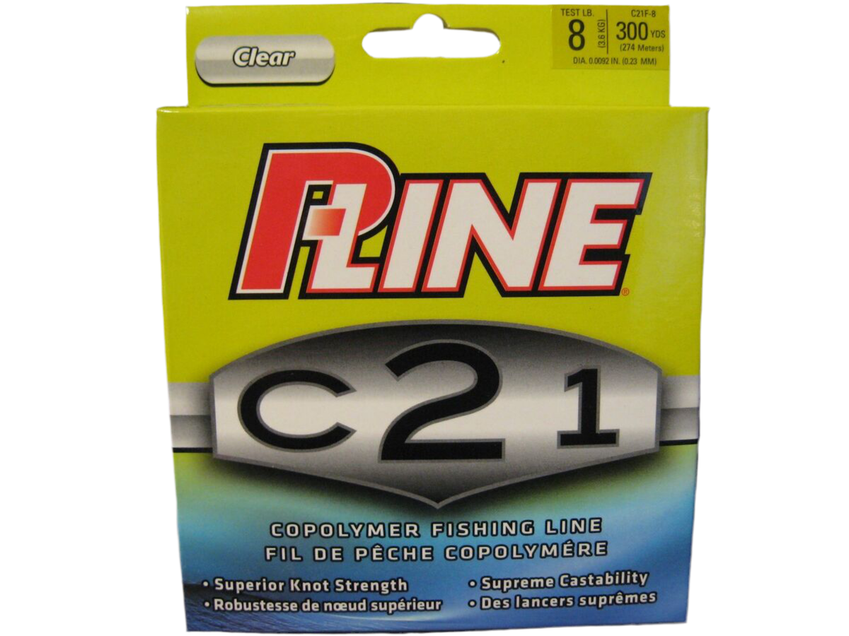 P-Line C21 Copymer Filler Spool 8lb 300yds (clear)