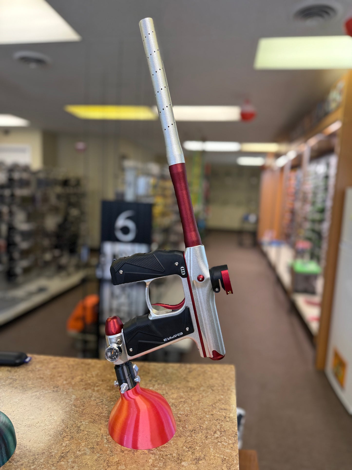 Empire Mini GS - 2 piece Barrel - Dust Silver / Dust Burgundy