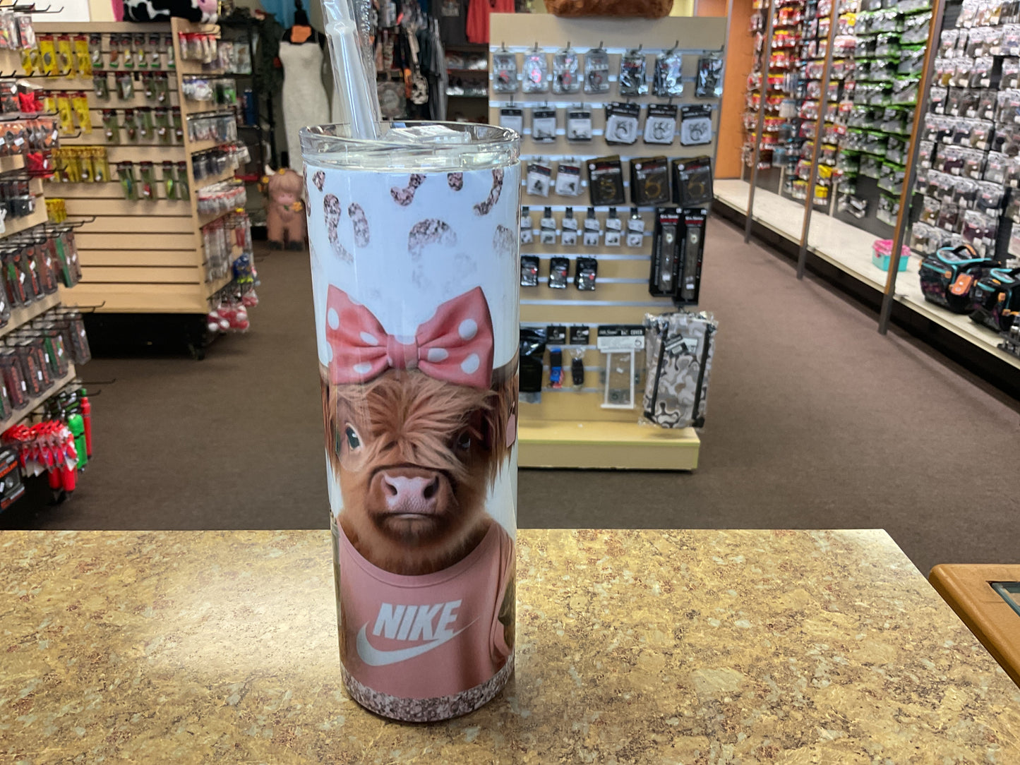 #27 Cow Tumbler