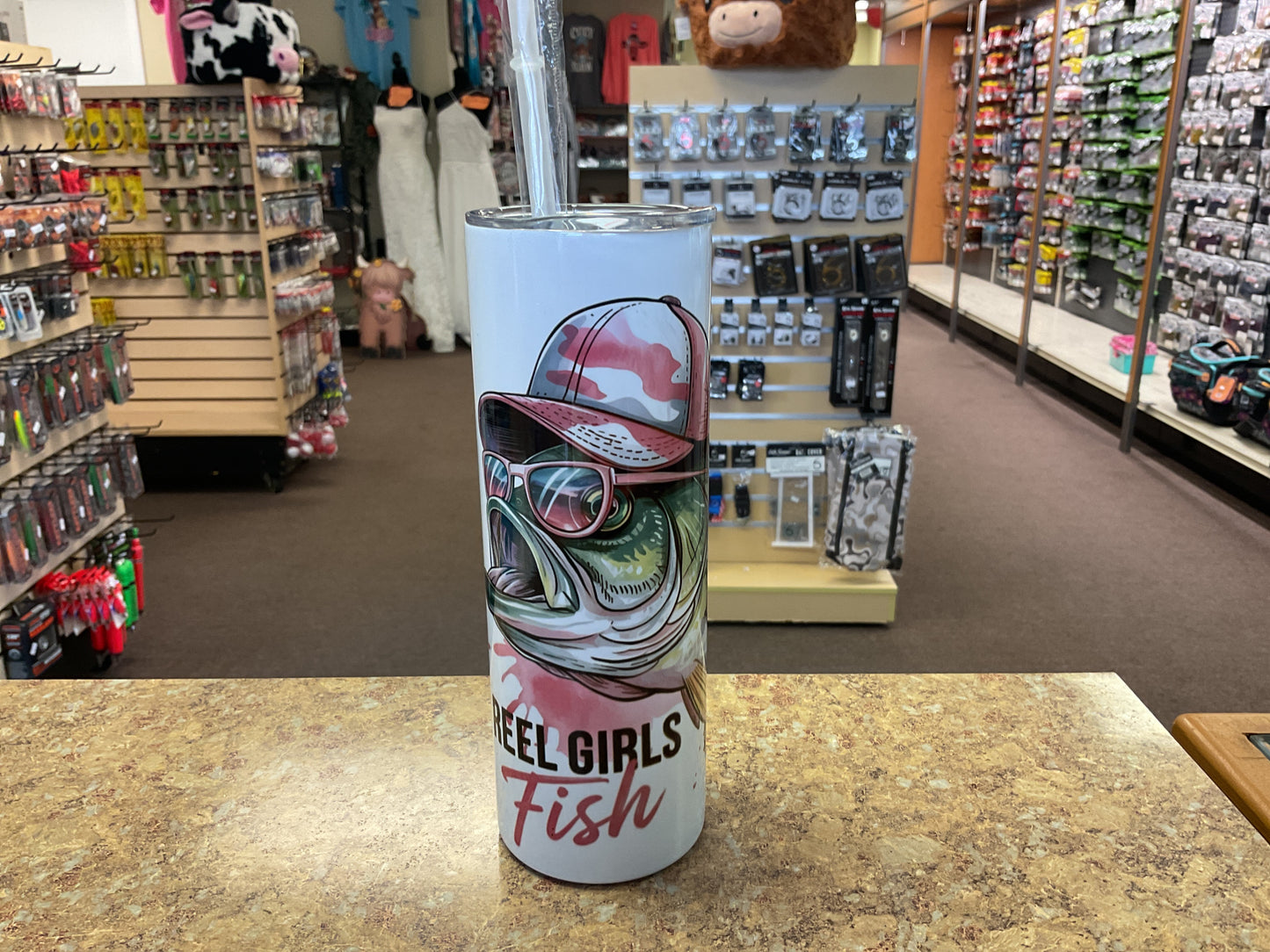 #37 Reel Girls Fish Fishing Tumbler