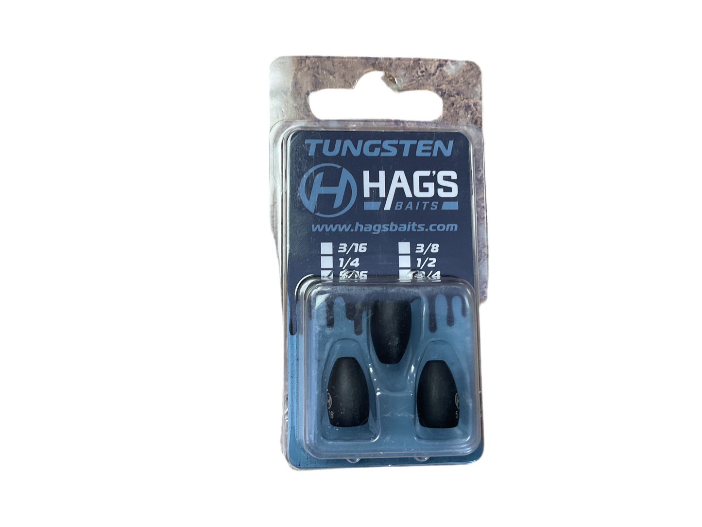 Hag’s Baits Tungsten Flipping Weights 5/16oz