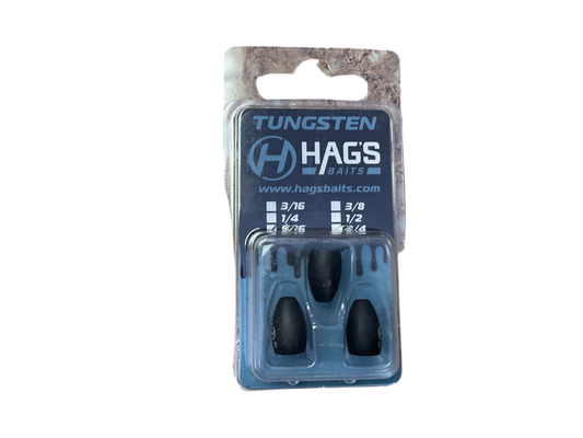 Hag’s Baits Tungsten Flipping Weights 5/16oz
