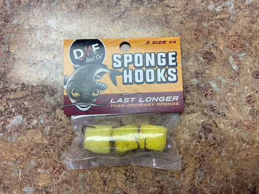 DMF Bait Co Dough Bait Sponge Hooks