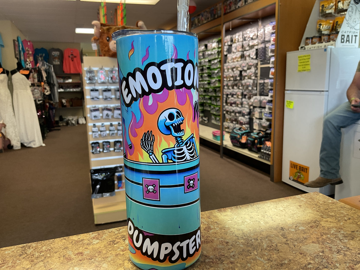 #36 Emotional Dumpster Fire Tumbler