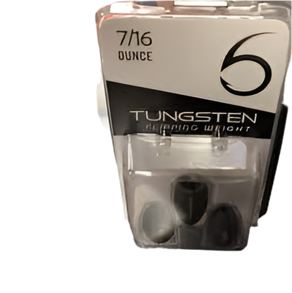 6th Sense Tungsten Flipping Weights 7/16oz 3pk