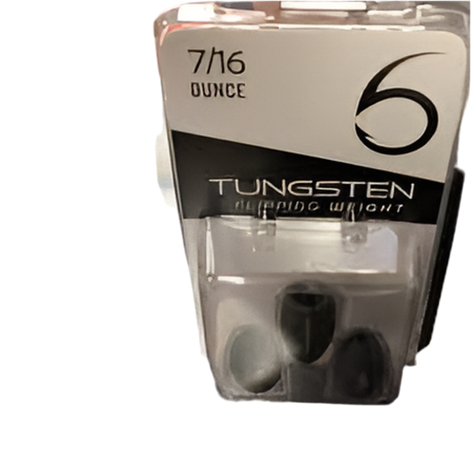 6th Sense Tungsten Flipping Weights 7/16oz 3pk