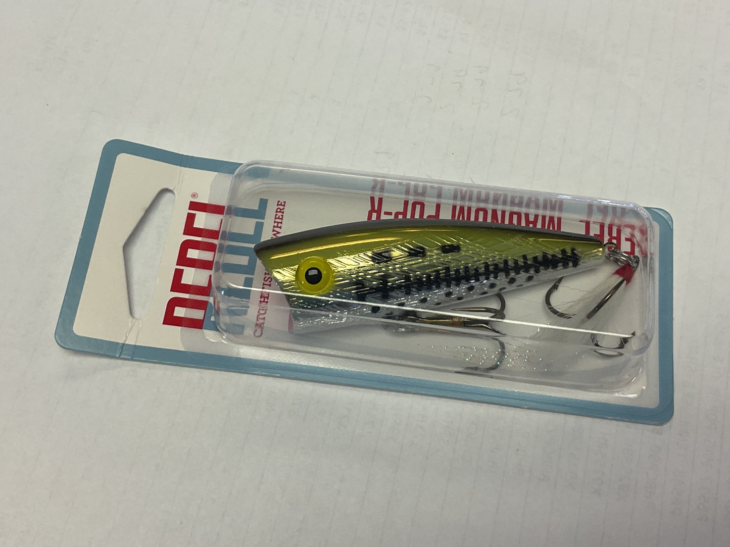 Rebel Pop-R Topwater Popper (ol bass)