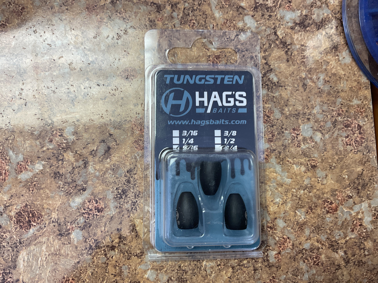Hag’s Baits Tungsten Flipping Weights 5/16oz