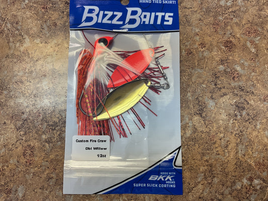 Bizz Blade - Double Willow 1/2oz (custom fire craw)