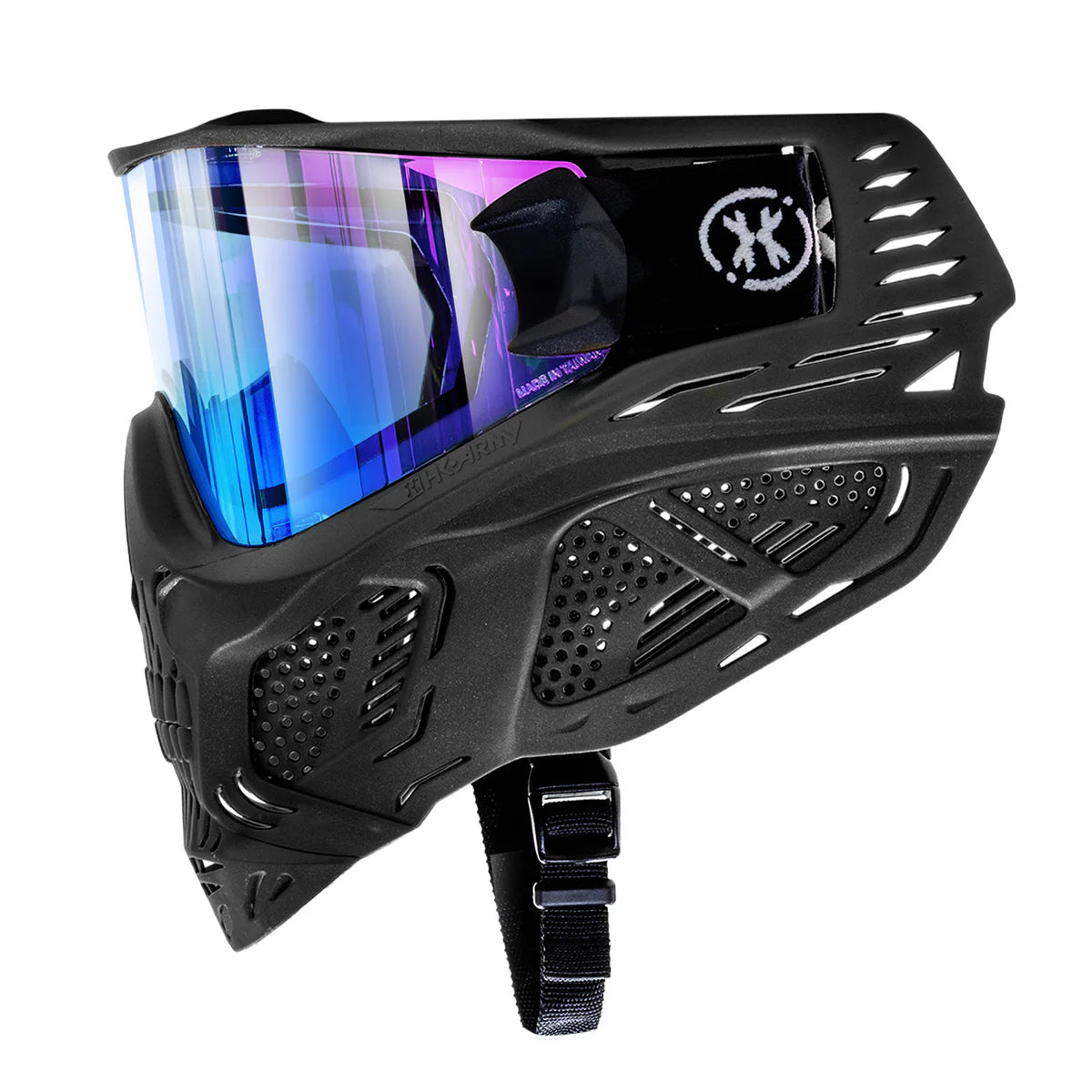 HSTL® SKULL GOGGLE "REAPER" - BLACK W/ ICE LENS
