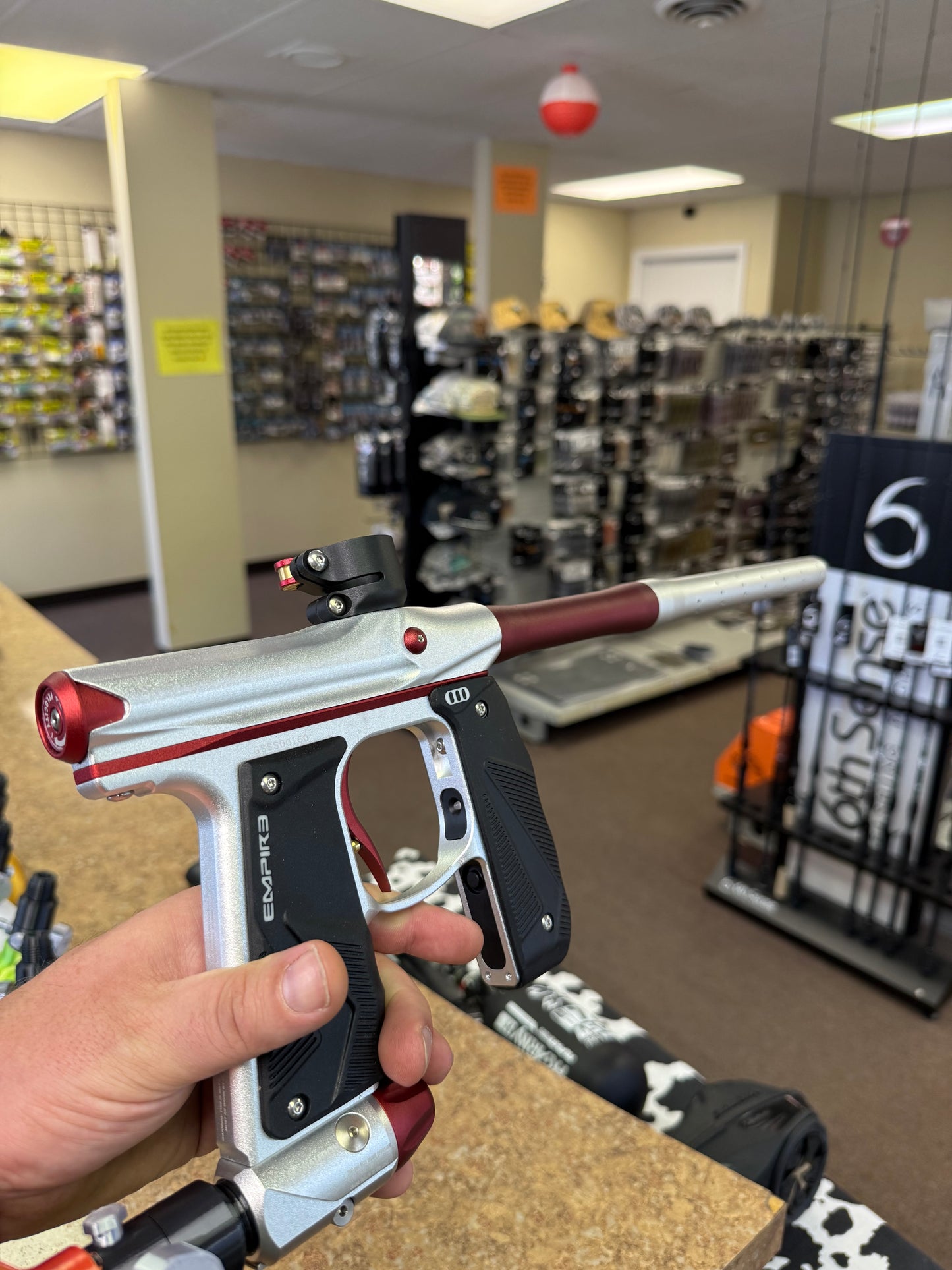 Empire Mini GS - 2 piece Barrel - Dust Silver / Dust Burgundy