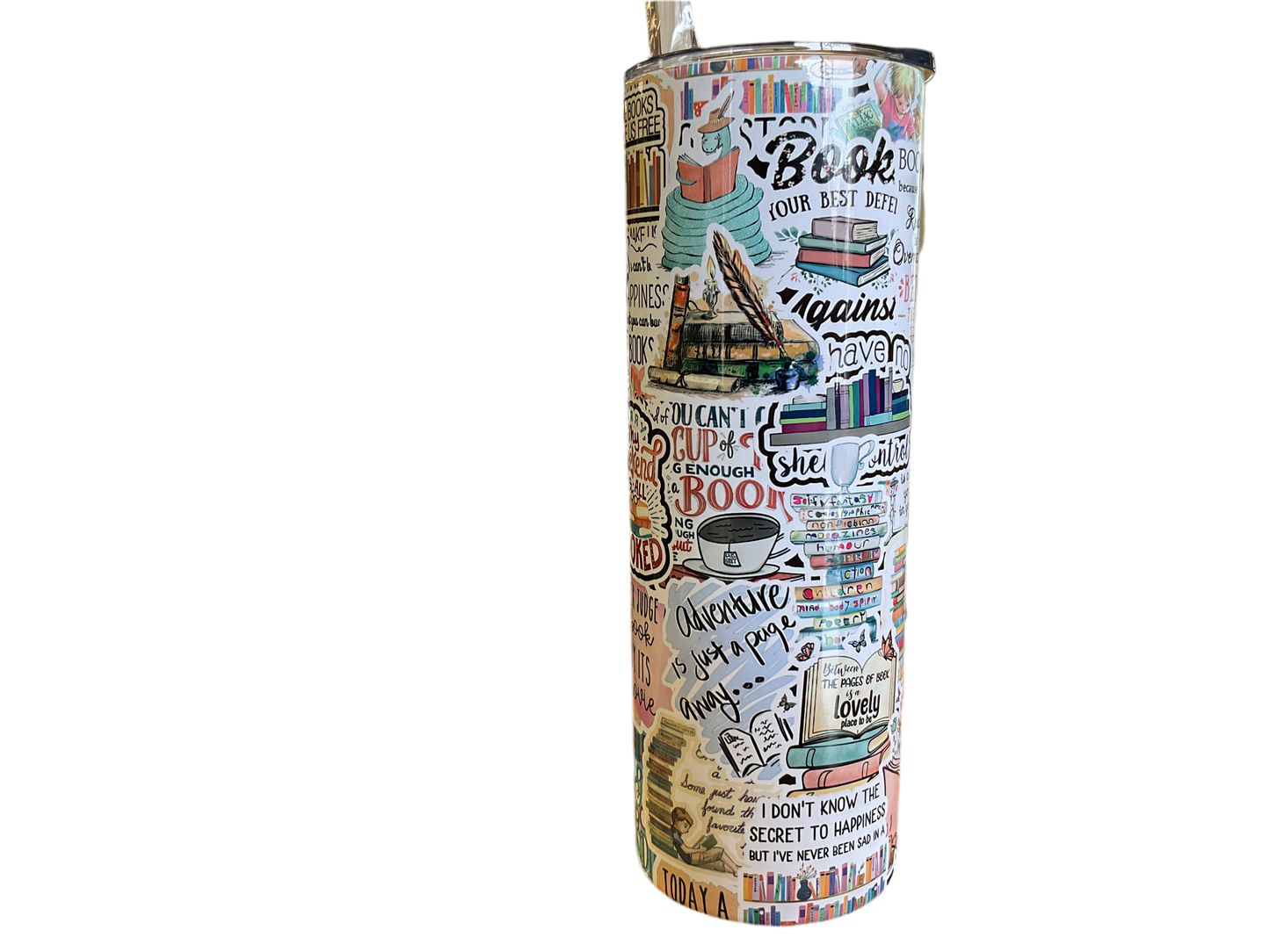 #35 Books Tumbler