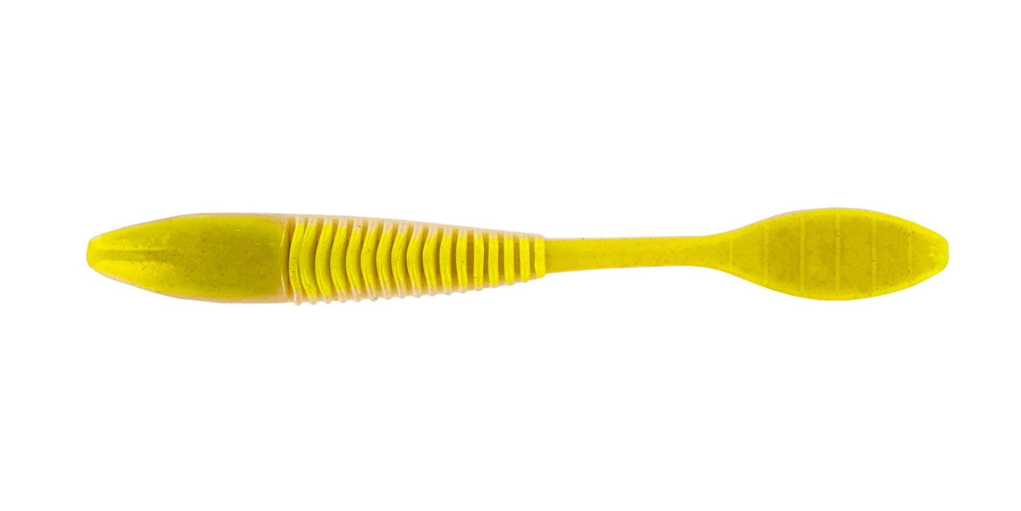 Big Bite Baits Scentsation Smasher 4.5” (Chartreuse White)