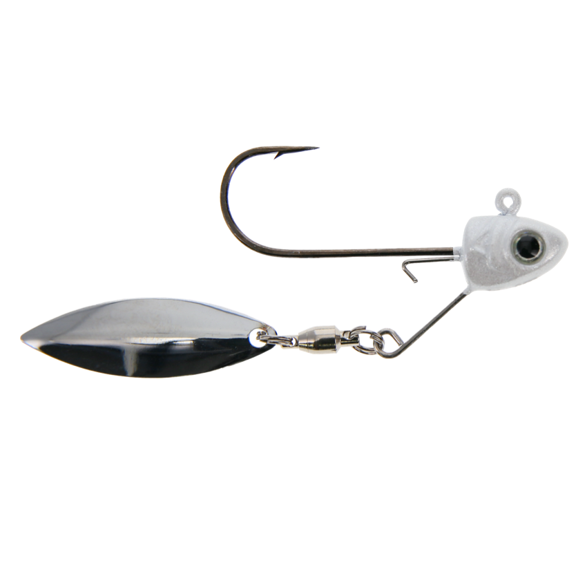 burney's fishing hooks Buckeye BFS SU-SPIN 3/16 (Pearl) – Hooks N' Heifers