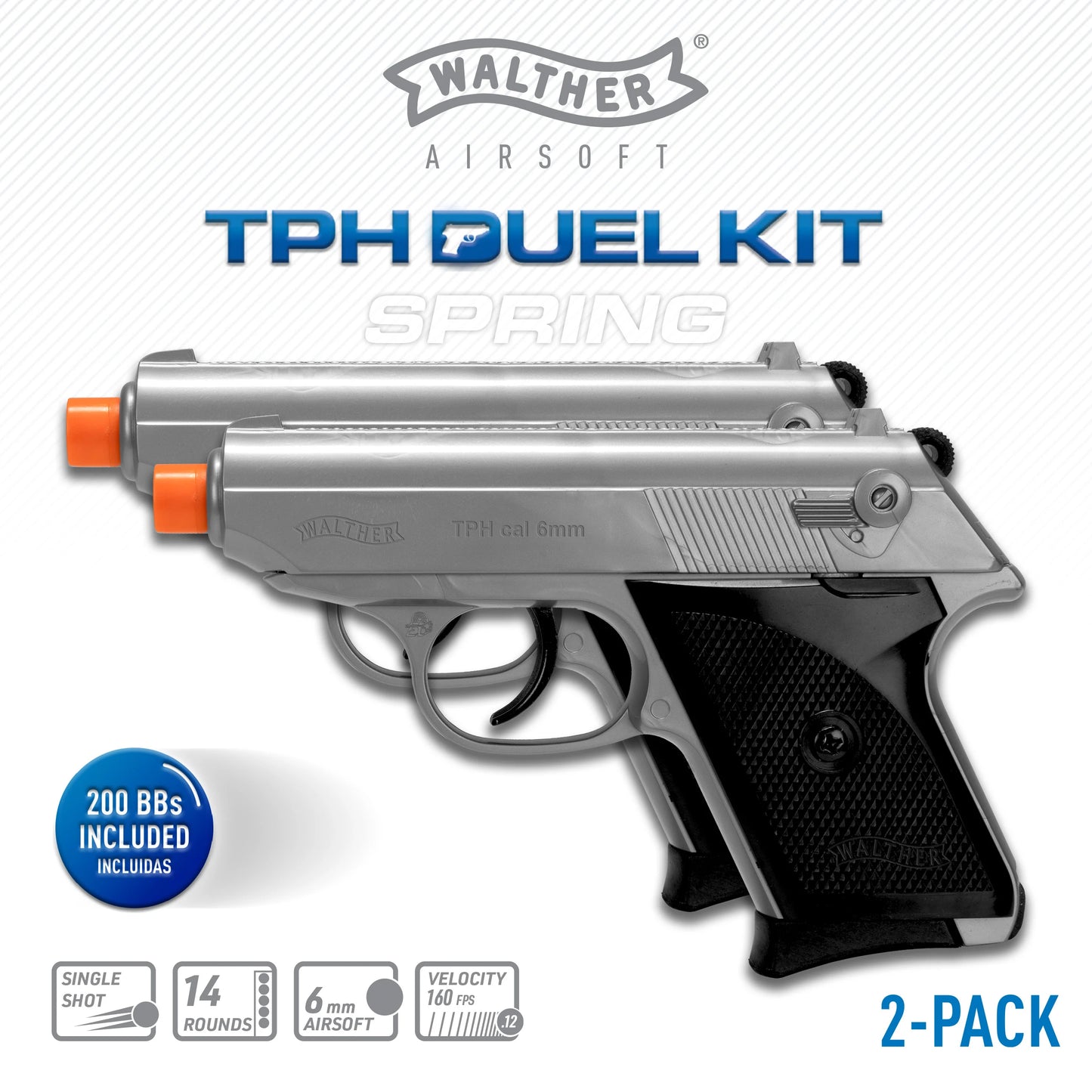 WALTHER TPH SPRING AIRSOFT KIT (2 PACK)