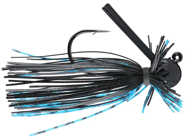 Buckeye Lures G-Man Ballin' Out Jig 3/4oz (Blk/Blue)