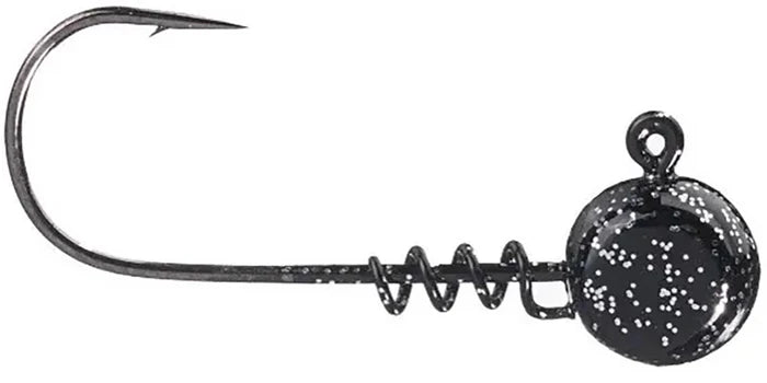 Buckeye Lures G-Man Finesse Swimbait Jighead 1/16 (Black/Silver)