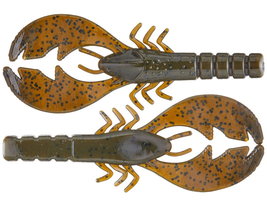 Big Bite Baits 3.5” College Craw (green pumpkin)