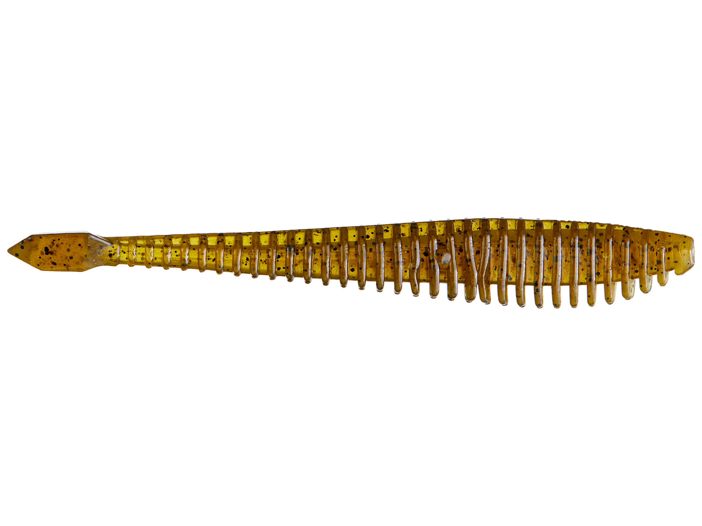 Lunkerhunt Hive Versa Fish (green pumpkin/black fleck