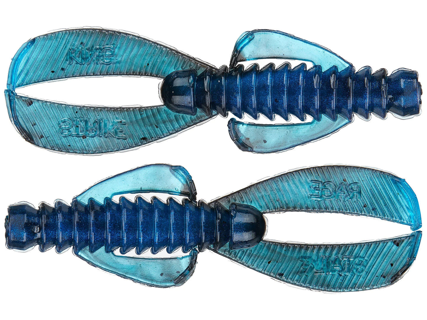 Strike King Rage Ned Bug 2.5” (black blue swirl)