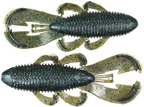 Googan Baits Bandito Bug Craw  7pk(green pumpkin blue)
