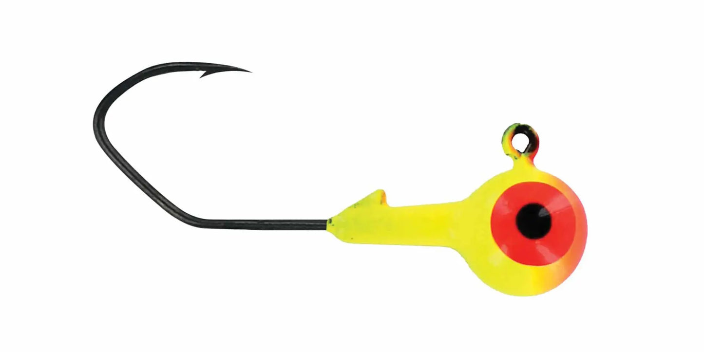 Big Bite Bait Jig 1/8oz 10 pk (orange/chartreuse)