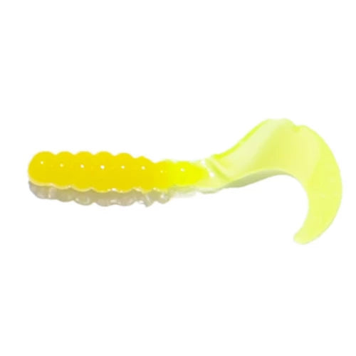 Big Bite Baits 2” Fat Grub 10 pk (acid rain)