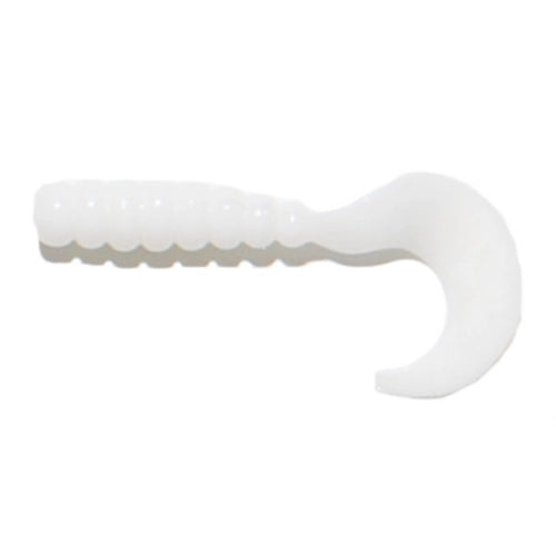 Big Bite Baits 2” Fat Grub 10 pk (white)