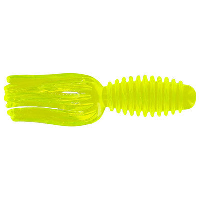 Big Bite Baits 1.75” Slab Tube 10 pk(chartreuse)