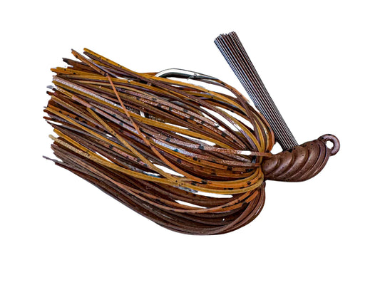 Bizz Baits Skip n’ Flip Jig 1/2oz  (brown)