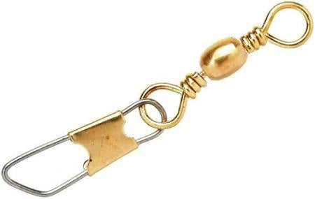 Eagle Claw Barrel Swivels With Safety Snaps 12-Pack (size 7)