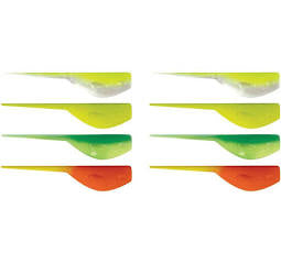 Crappie Magnet Series Slab Magnet 8pc Glow Colors