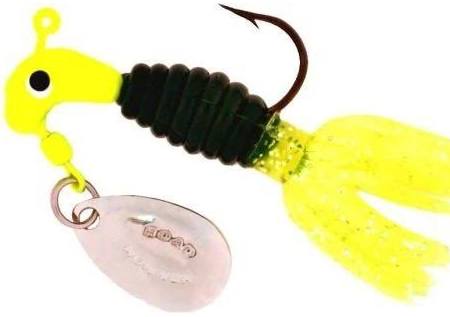Crappie Tamer 1/16oz (chart/black/chart)