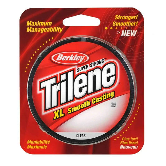 Berkley Trilene XL, Clear, 8lb 1.8kg Monofilament Fishing Line 330yd