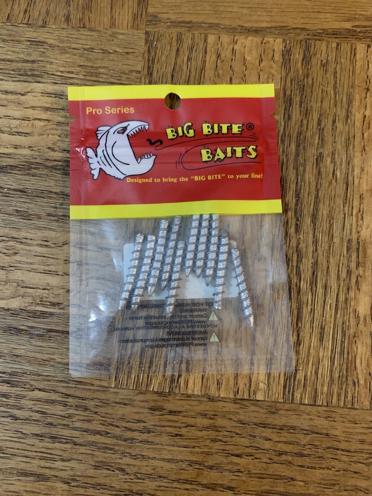Big Bite Baits Neko Screw Weight 1/32oz-10pk