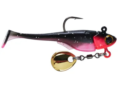 6th Sense Pecos Underspin jig head 1/8oz (black rose)