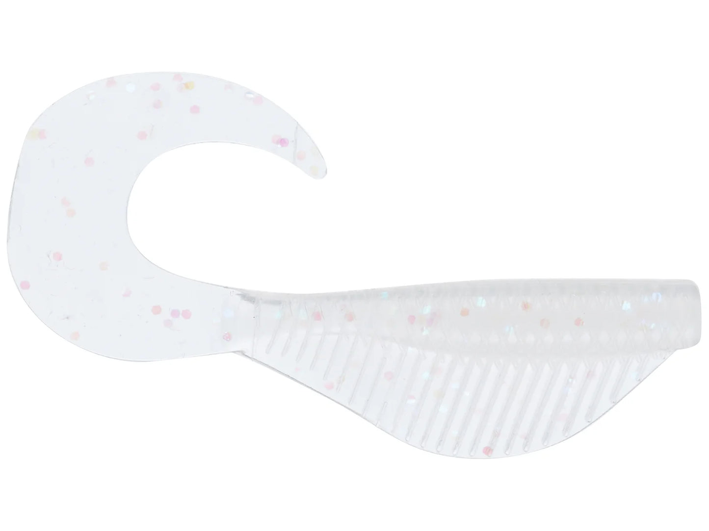 6th Sense Curly Clobber Grub 2” 12pk(ghost ice minnow)