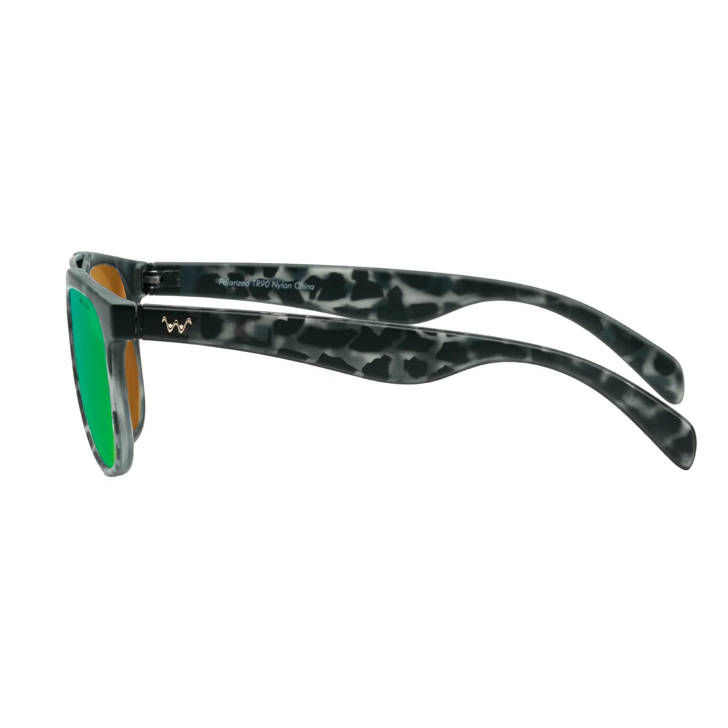 WaterLand Jeune - Black Tortoise Green Mirror