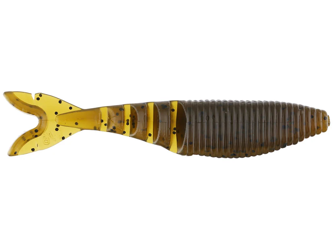 Yamamoto Zako Swimbait 4” (green pumpkin Blk flake)