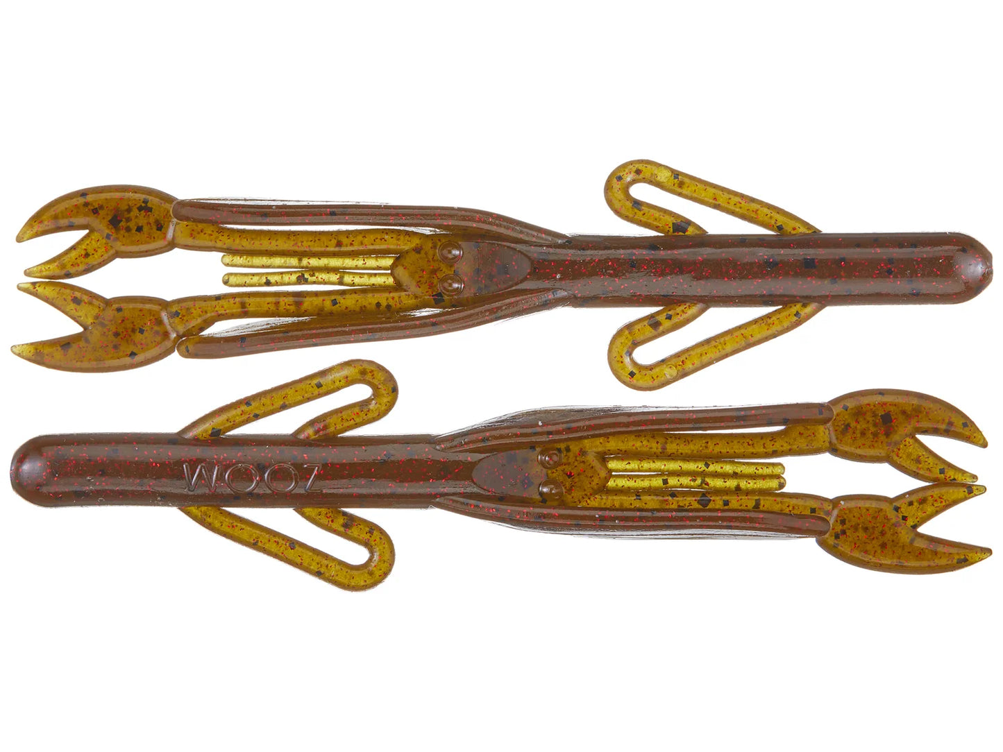 Zoom Brush Craw (green pumpkin red)