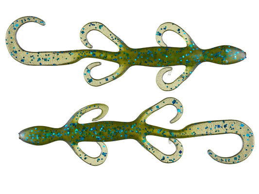 Zoom 6” Lizard (blue watermelon)