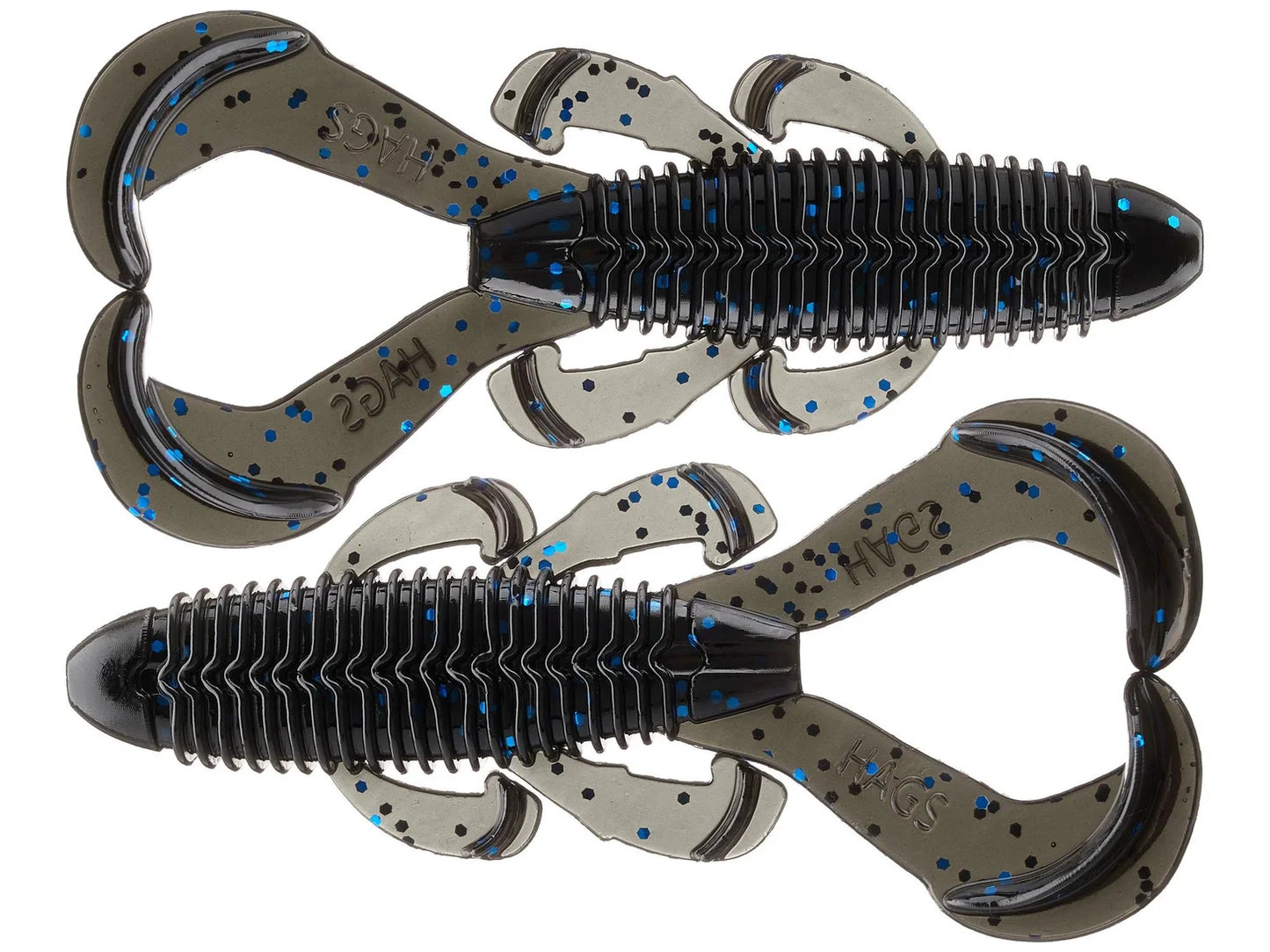 Hag’s Baits Cheat Code 4” (black blue)