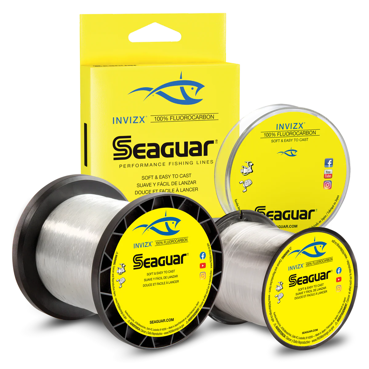 Seaguar InvizX Fluorocarbon Line 200 yds 10lb