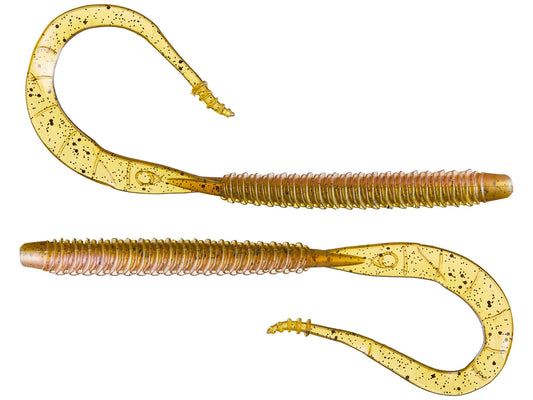 6th Sense BOOSA 9.6 Ribbon Tail - (green pumpkin pro)