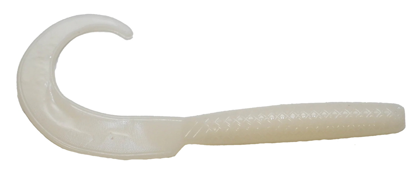 Bait Cave Customs Saber Tail 4” (white)