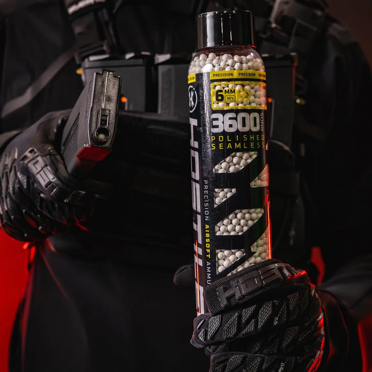 PRECISION .25G BB'S - 3600CT - WHITE