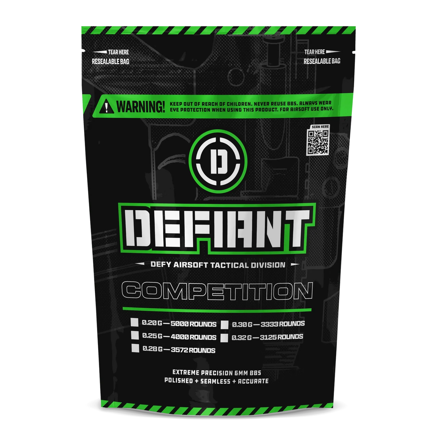 Defiant Airsoft BBs Competition