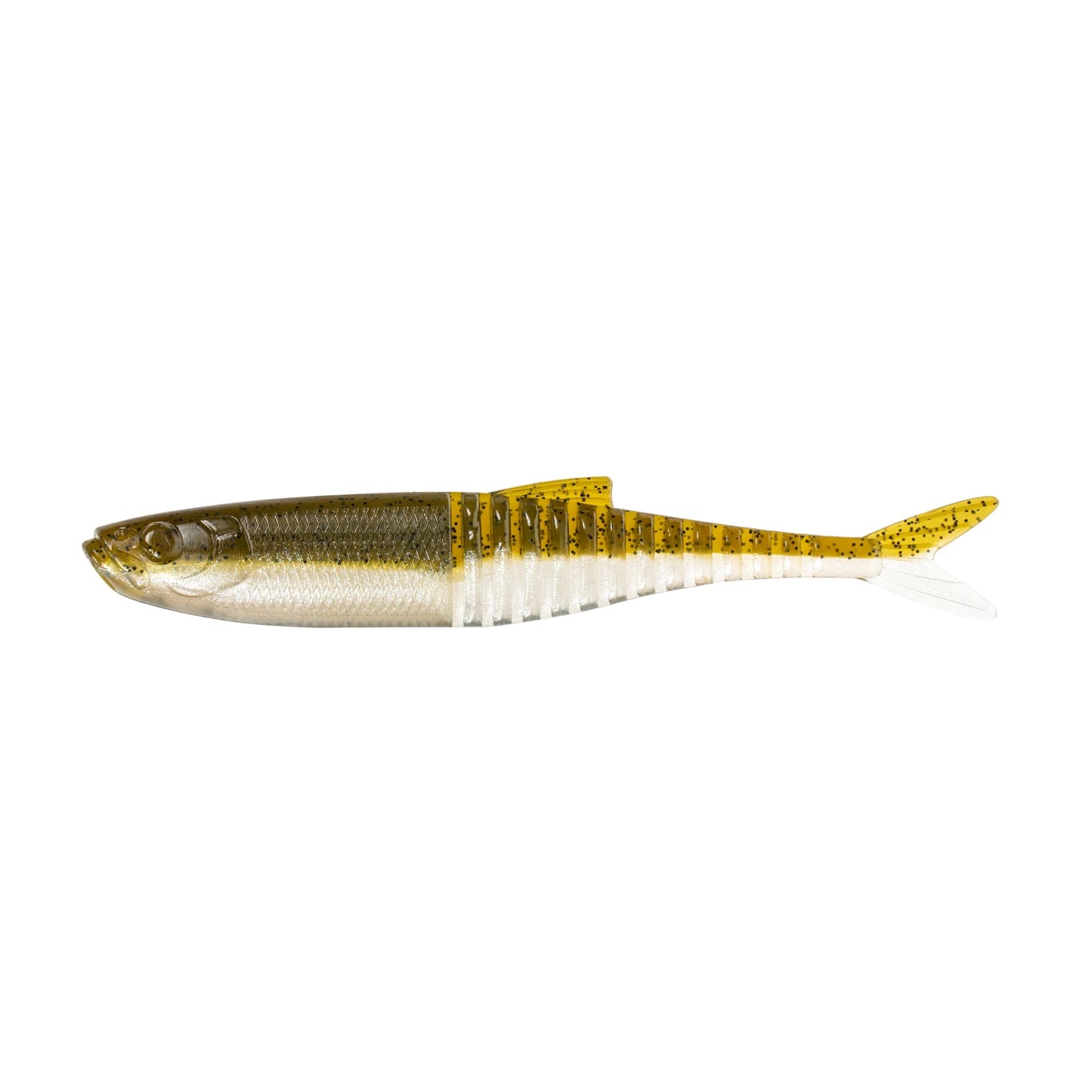 6th Sense Jigsaw Minnow 4.8- Green Pumpkin Pearl 5pk