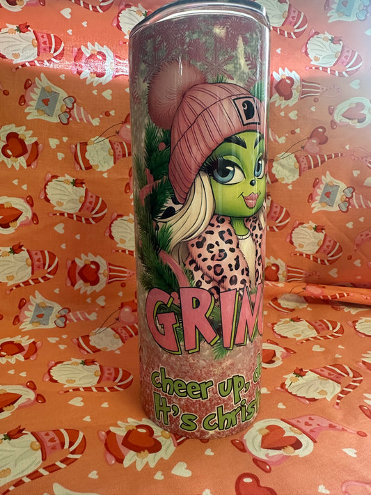 #49 Grinch Tumbler