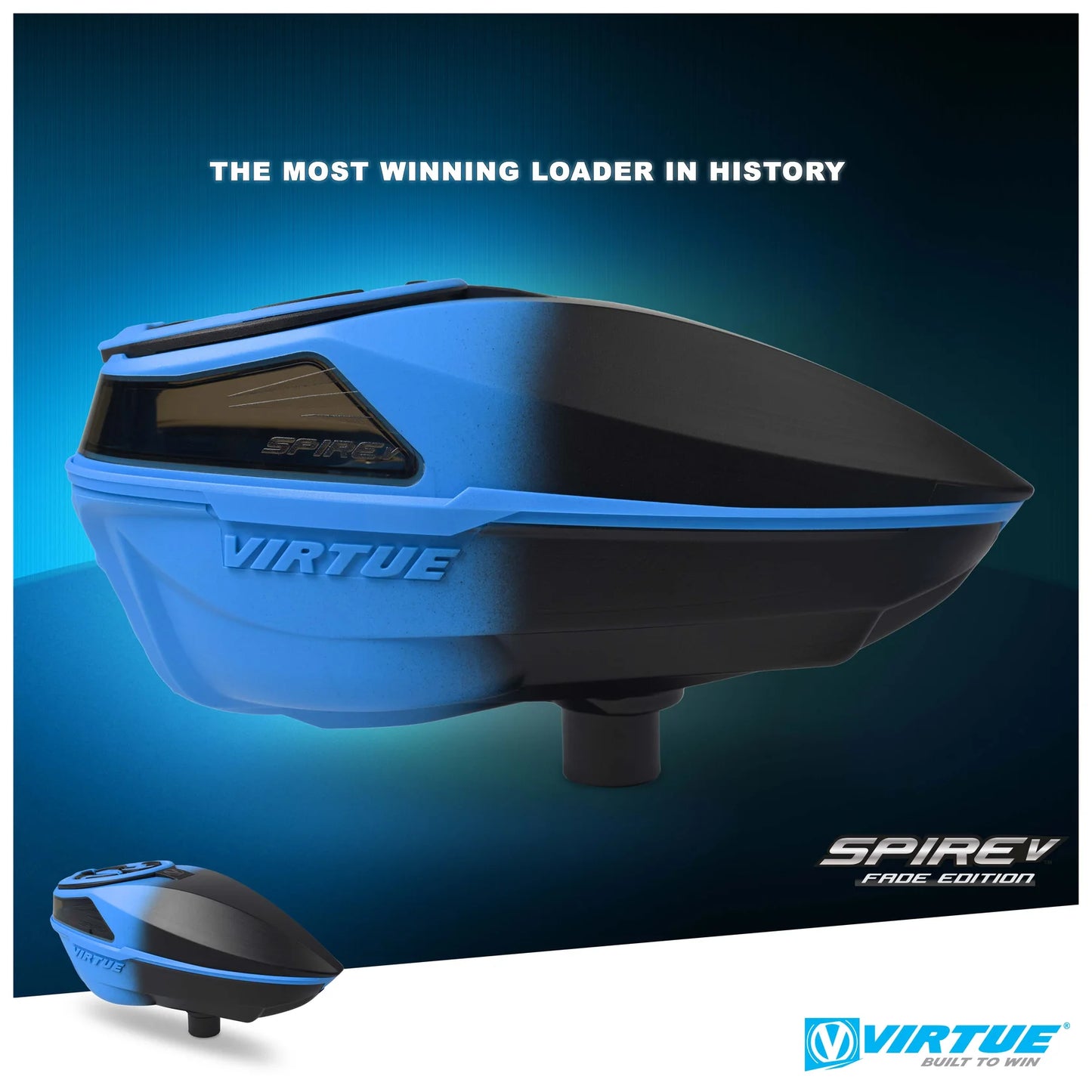 VIRTUE SPIRE V LOADER CYAN BLUE FADE